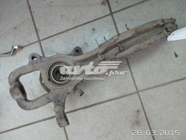 Muñón del eje, suspensión de rueda, delantero derecho PORSCHE 7L0407258A