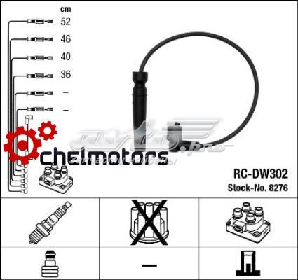 Cables de bujías RCDW302 NGK