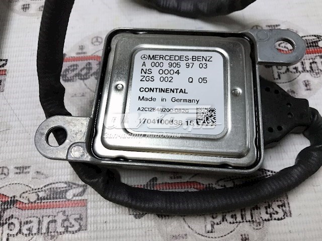 A0009059703 Mercedes sensor de óxido de nitrógeno nox trasero