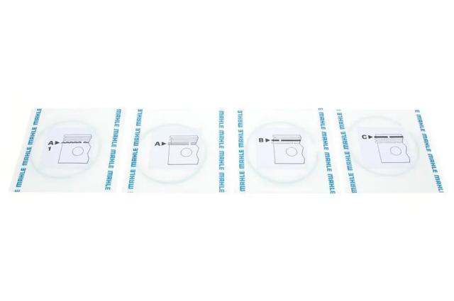 Juego de aros de pistón para compresor, 1 cilindro, STD Mahle Original 081RS001110N0