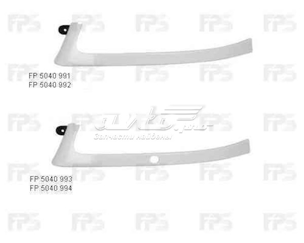 Pestaña del faro derecho General Motors 90460438 precio, desde 18,02 EUR