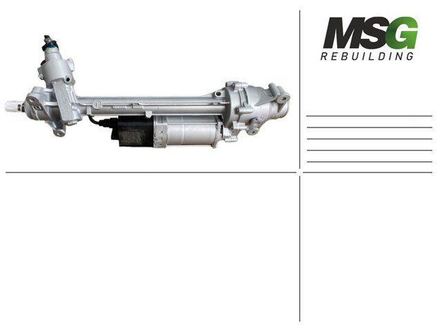 Comprar BW410NLA0R MSG Rebuilding Cremallera