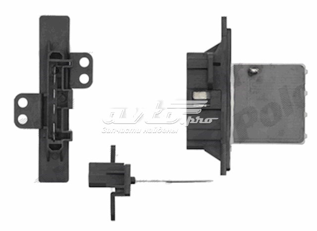 2731KST-1 Polcar resitencia, ventilador habitáculo