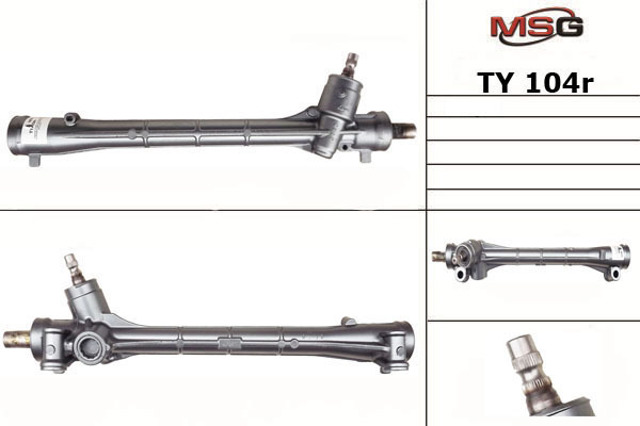Cremallera de dirección TY104R MSG Rebuilding