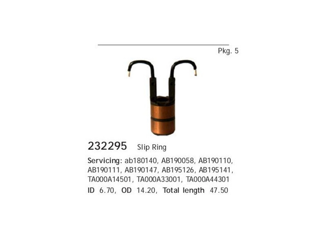 Colector de rotor de generador Cargo 232295 precio, desde 4,06 EUR