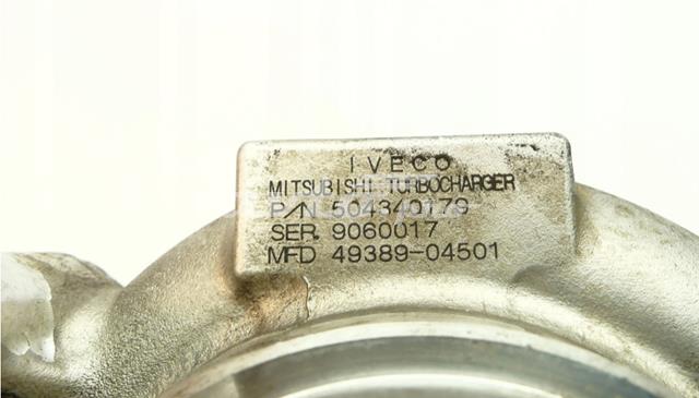 Turbocompresor 504340179 Iveco