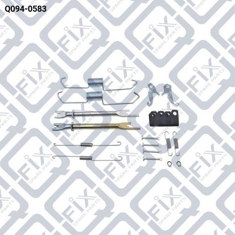 Kit de reparación del mecanismo de ajuste automático de zapatas de freno Q0940583 Q-fix