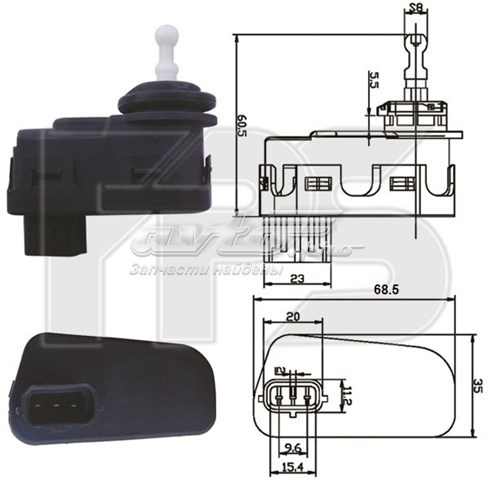 Comprar FP3217RK1 FPS Motor regulador de faros