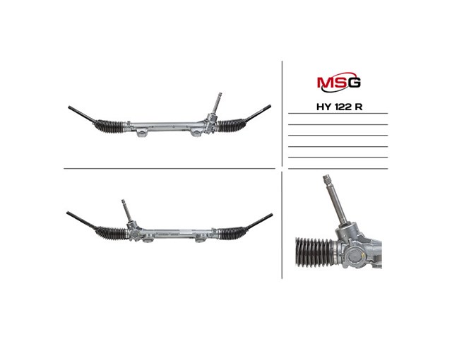 Engranaje de dirección MSG Rebuilding HY122R precio, desde 152,81 EUR
