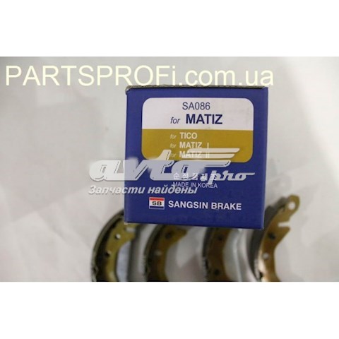 Zapatas de freno SA086 Hi-q