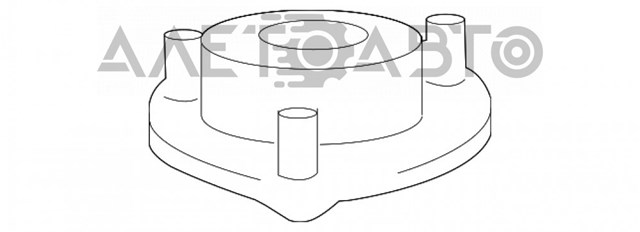  Copela de amortiguador trasero Toyota Camry 7