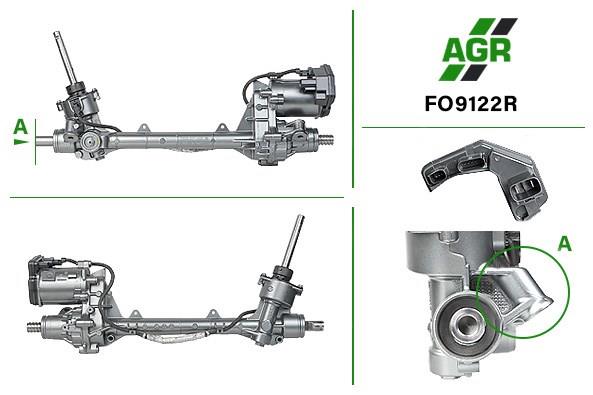 FO9122R AGR cremallera de dirección