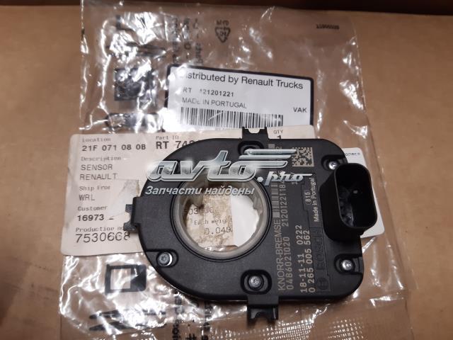 Comprar 7421201221 Renault (RVI) Sensor angulo de giro