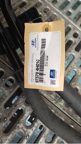 Manguera doble del radiador de la calefacción 975704H010 Hyundai/Kia