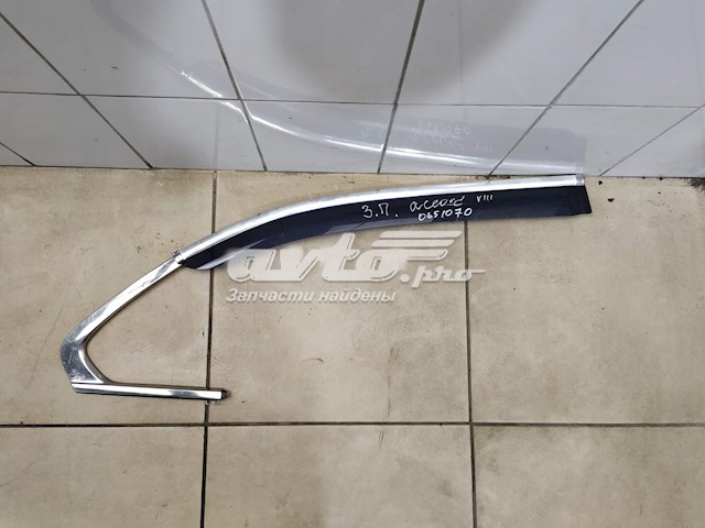 Moldura de puerta trasera derecha superior Honda 72921TL0003