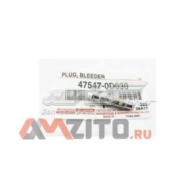 Comprar 475470D030 Toyota Válvula de purga de la pinza de freno delantera