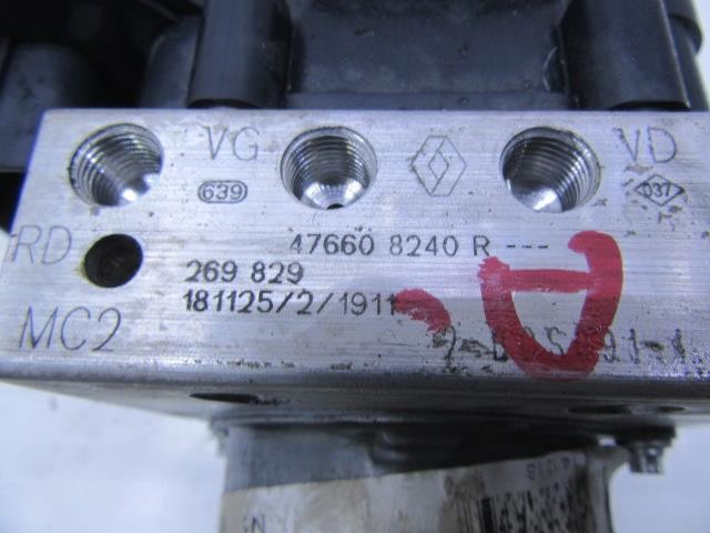 Bloque hidráulico ABS Renault (RVI) 476608240R precio, desde 116,16 EUR