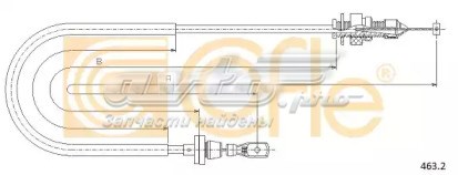 1103561 Adriauto silga de acelerador