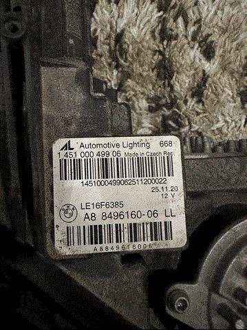 Comprar 63118496150 BMW Faro derecho