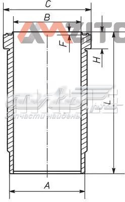Comprar 227WN6701 Mahle Original Camisa del cilindro