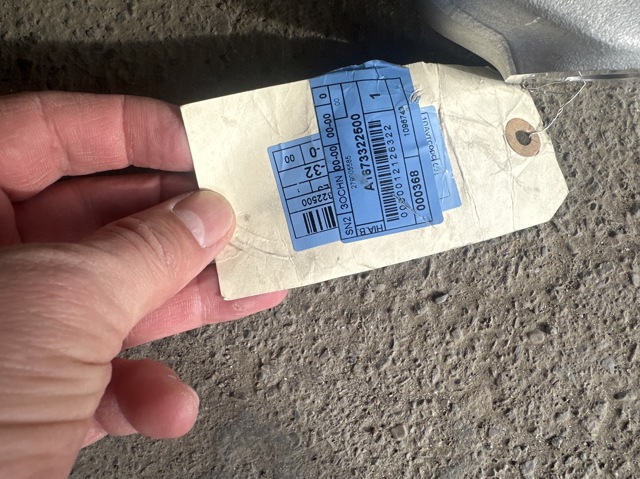 Comprar A1673322500 Mercedes Mangueta delantera izquierda