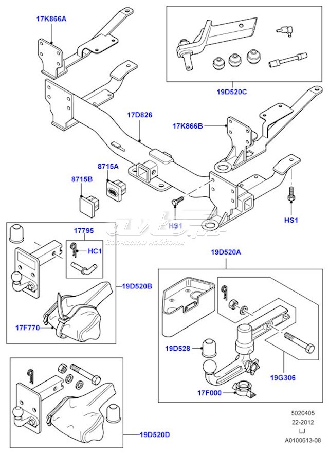 KYB000011 Land Rover