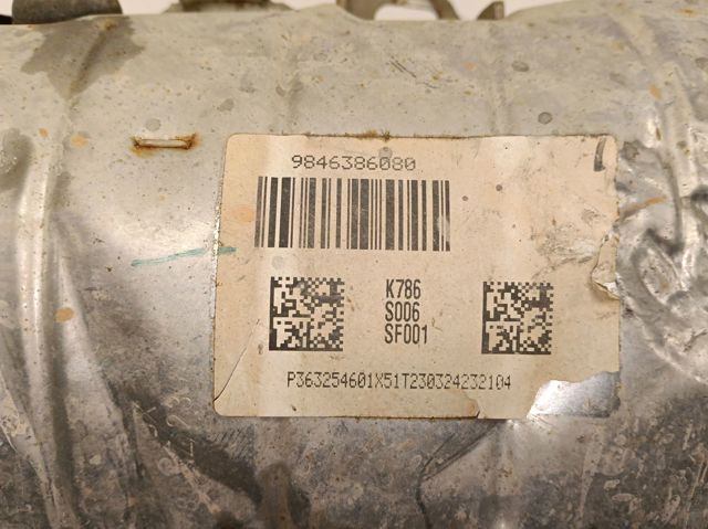 9846386080 Peugeot/Citroen DPF
