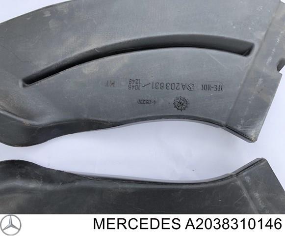 A2038310146 Mercedes aireador salpicadero izquierdo