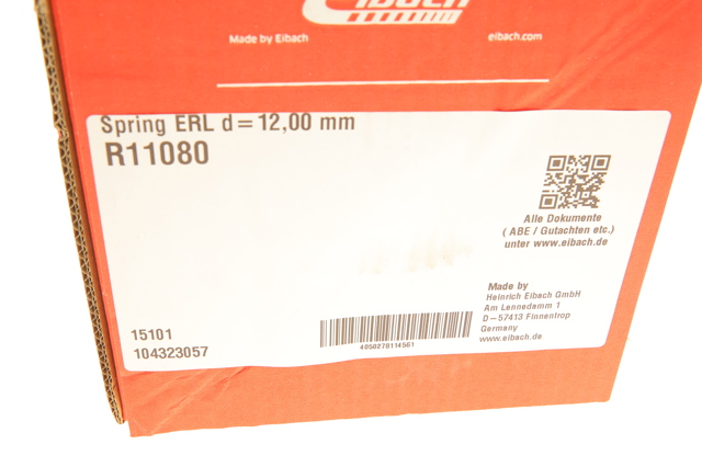 R11080 Eibach Muelle trasero