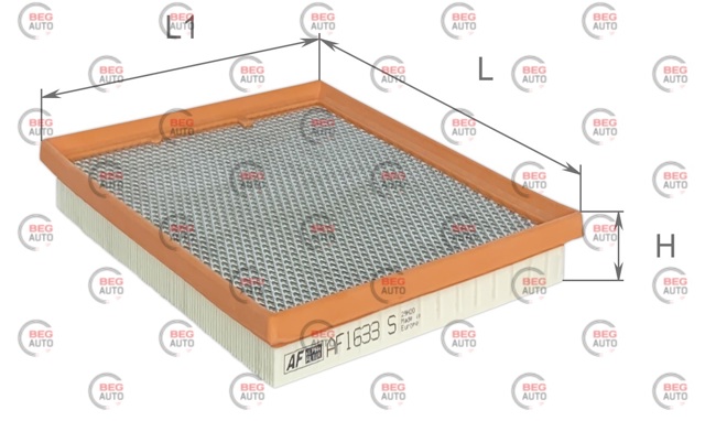 Comprar AF1633S Alpha Filter El filtro de aire