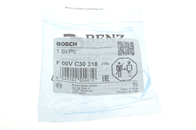 Kit de reparación del inyector F00VC30318 Bosch