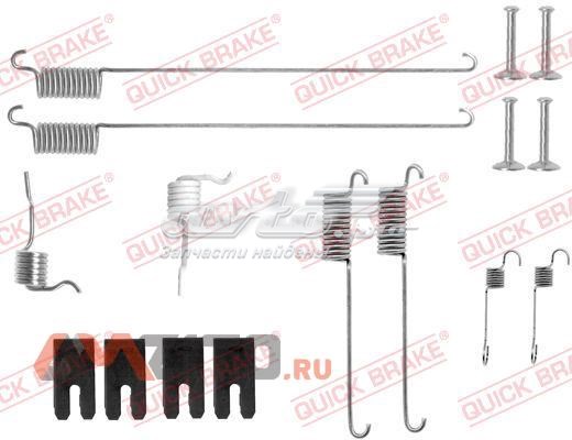 105-0829 Quick Brake kit de montaje, zapatas de freno traseras