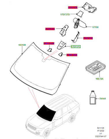 LR072359 Land Rover