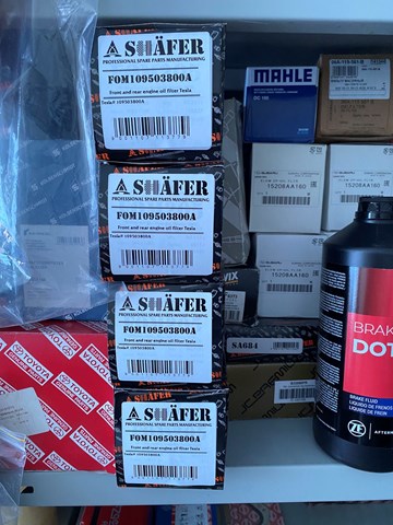 Filtro de aceite Shafer FOM109503800A precio, desde 13,34 EUR