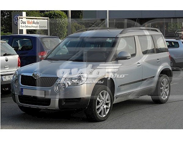 Luna de puerta delantera izquierda para Skoda Yeti (5L)