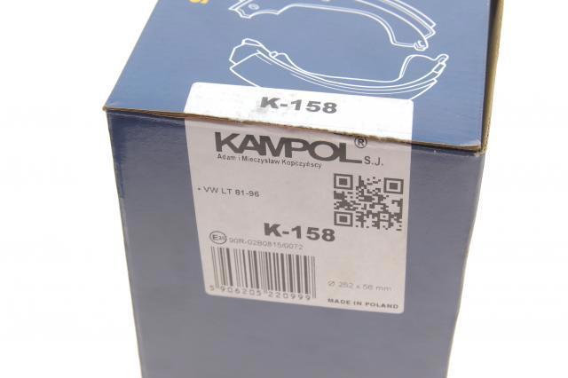 Comprar K158 Kampol Zapatas de freno