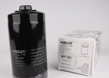 Comprar WY103 Wunder Filtros de aceite
