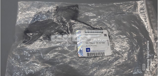 13285997 General Motors Cobertura de parachoques, enganche de remolque, delantera 
