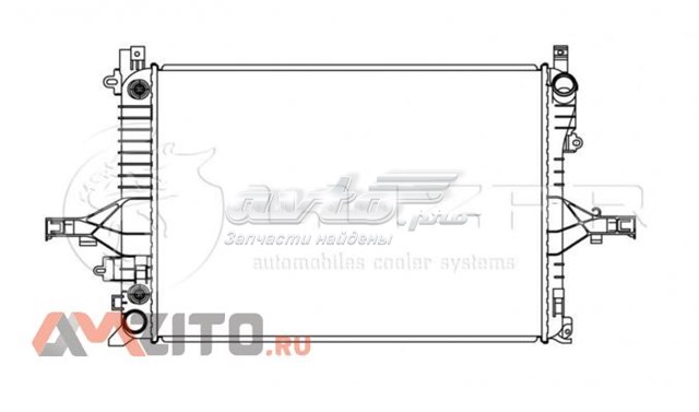 LRC10156 Luzar radiador refrigeración del motor