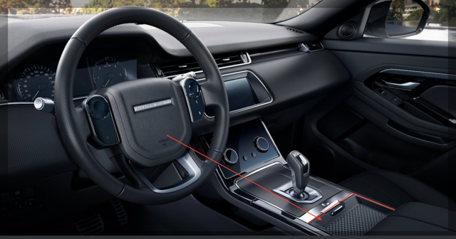 Embellecedor de la consola central LR129321 Land Rover