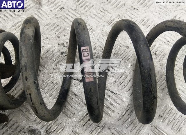 13276191 Opel muelle de suspensión eje trasero