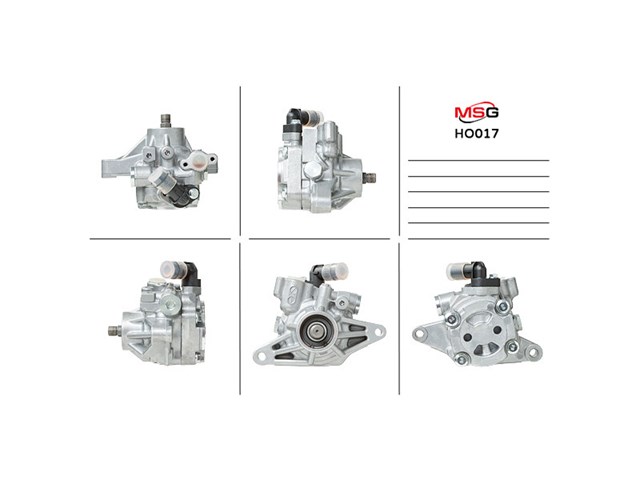 Bomba de dirección asistida  MSG HO017 precio, desde 102,07 EUR