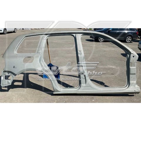 Panel lateral derecha Volkswagen Touareg 1 (7LA)