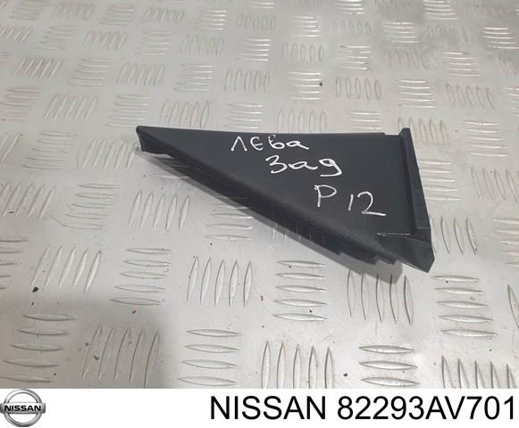 Moldura De Cristal De La Ventana De La Puerta Trasera Izquierda para Nissan Primera (WP12)
