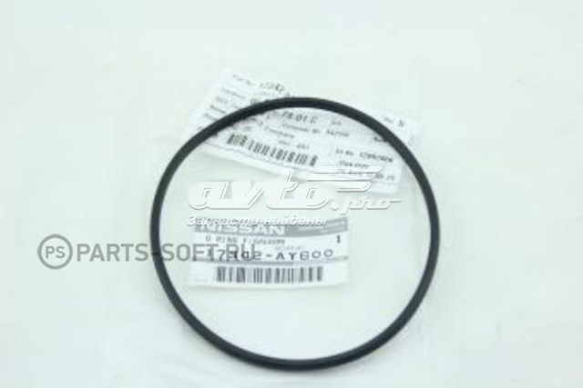 Junta, sensor de nivel de combustible, bomba de combustible (depósito de combustible) NISSAN 17342AY600