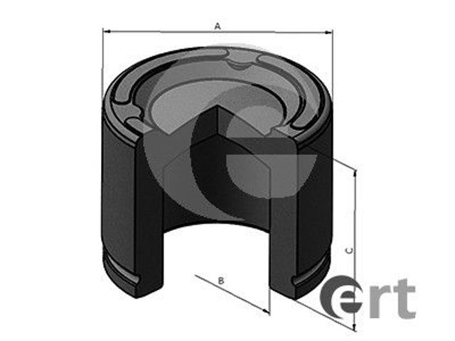 68003882AA Market (OEM) émbolo, pinza del freno trasera