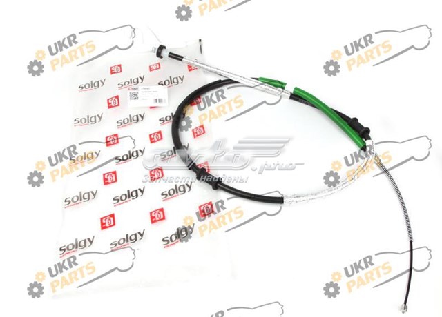 219045 Solgy cable de freno de mano trasero derecho