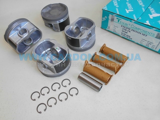 46360050 Teikin juego de piston para motor, 2da reparación (+ 0,50)