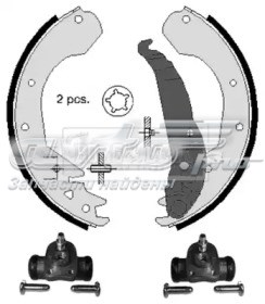 Zapatas de frenos de tambor traseras BORG&BECK BBS1007K