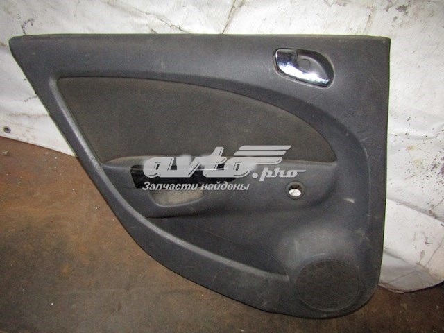 Guarnecido de puerta trasera izquierda Opel Corsa D (X12)